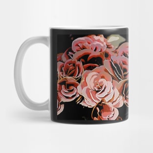 Pink Flowers Mug